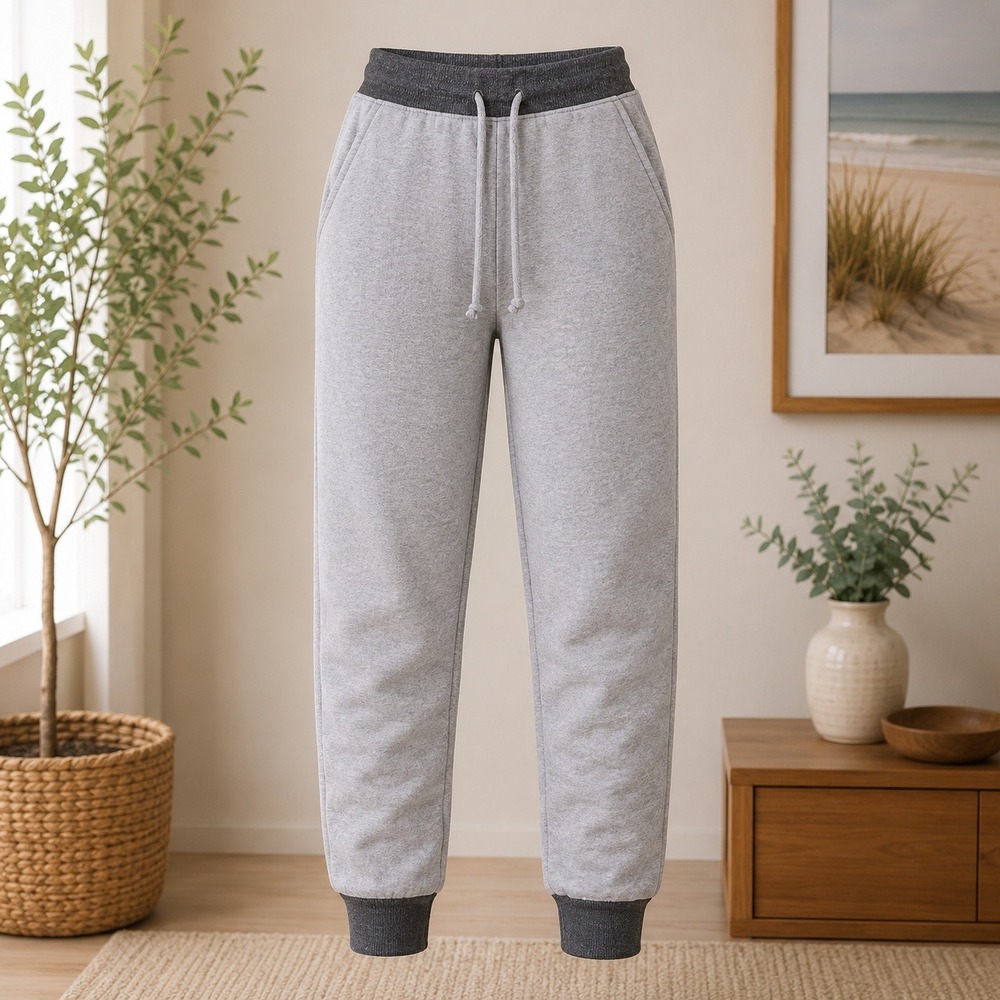 88 Tees Jogger Sweatpants Mens XL Gray HI‎ 88 Smiley Graphic Fleece Lined